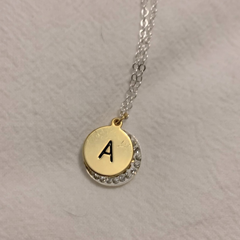 A Initial Necklace